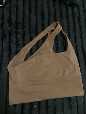 Women's Brown Racerback Bralette - Unbranded